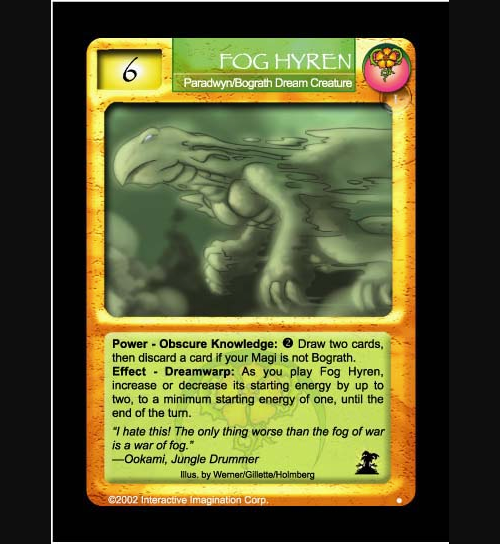 Fog Hyren - Paradwyn
